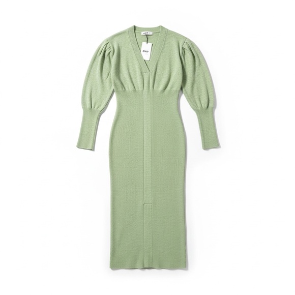 Cozy winter Day Birger et Mikkelsen NWT Women's Green Knit bodycon maxi  Dress L is available for purchase on au PAY Market - Imported Goods Online  Store Co.Ltd. | au PAY Market -